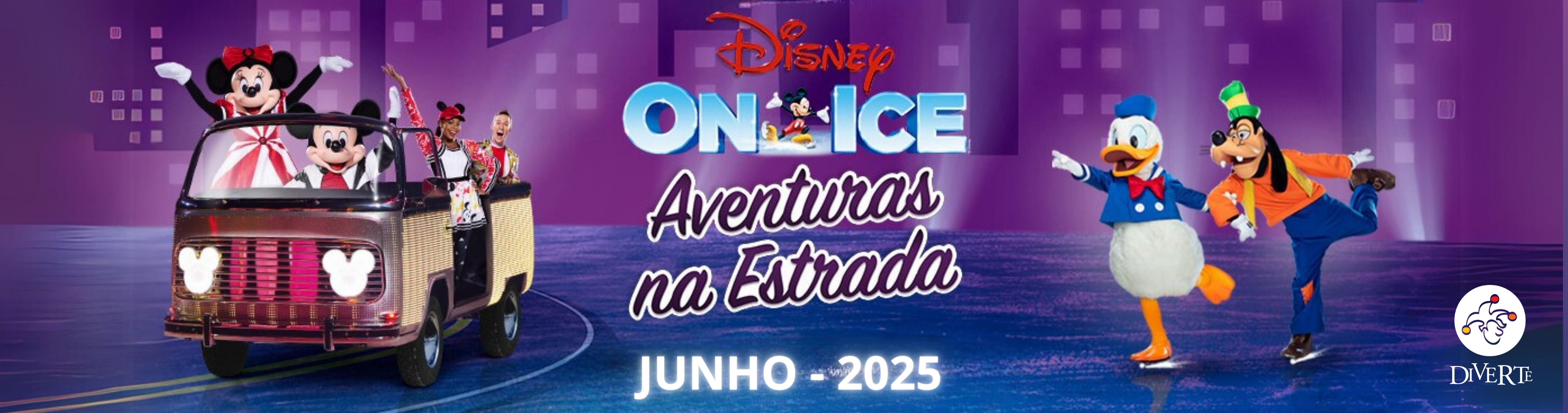 DISNEY ON ICE - AVENTURAS NA ESTRADA